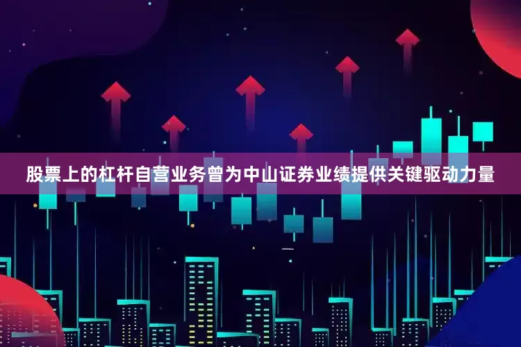 股票上的杠杆自营业务曾为中山证券业绩提供关键驱动力量